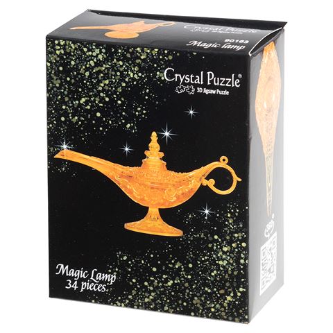 34 pc Crystal Puzzle - Magic Lamp