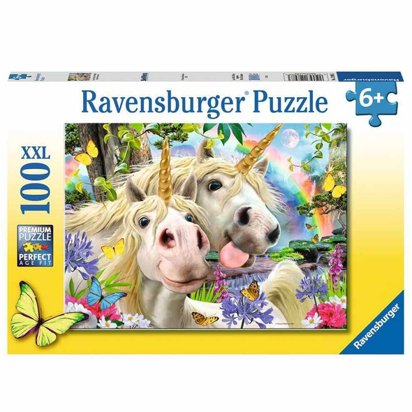 100 pc Puzzle - Horse Selfies Don't Worry be Happy