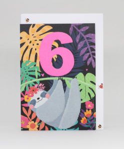 Birthday Card - Age Pink (Wildlings)