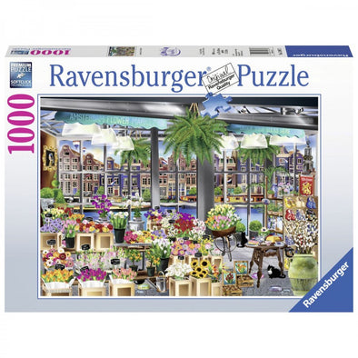 1000 pc Puzzle-Wanderlust Flower Market