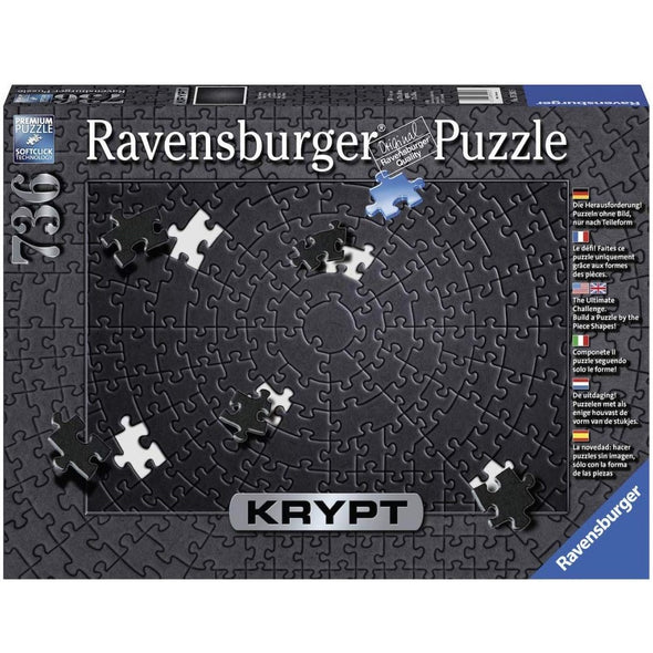 736 pc Puzzle - Krypt in Black
