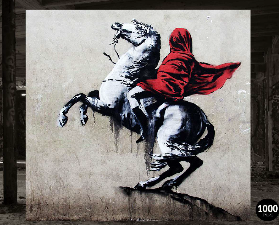 Banksy Urban Art 1000pc puzzle