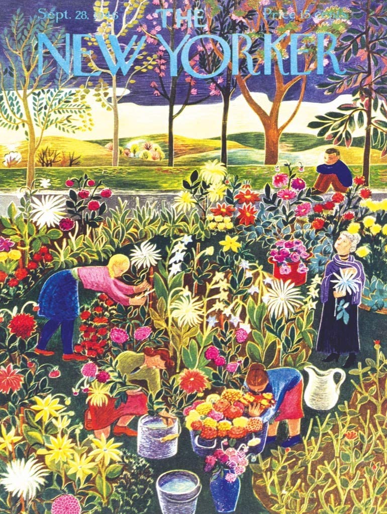 1000 pc New Yorker - Flower Garden