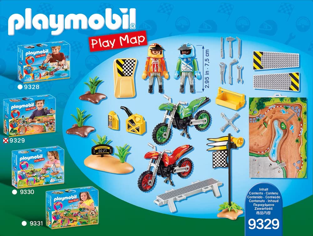 Hændelse dekorere couscous Play Map Set - Motor Cross 9329 – Toys and Tales
