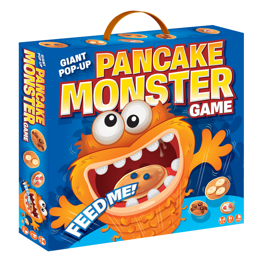 Pancake Monster Game - Giant Pop-up