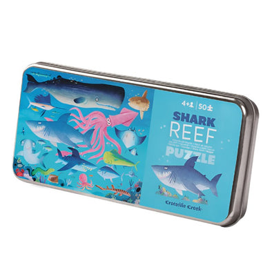 50 pc Tin Puzzle - Shark Reef