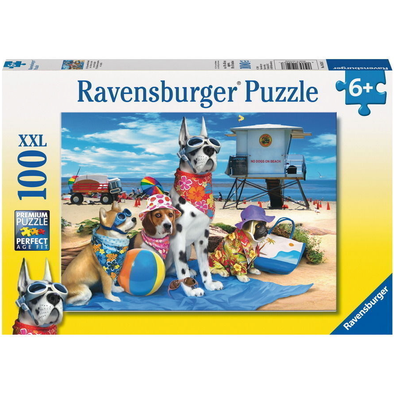 100 pc Puzzle - No Dogs on the Beach