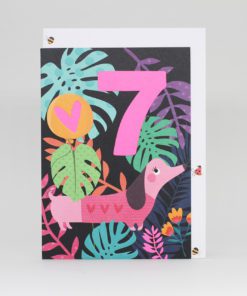Birthday Card - Age Pink (Wildlings)