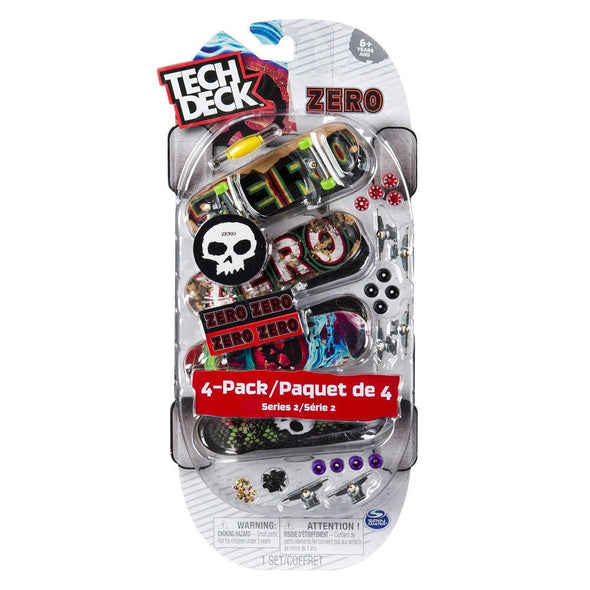 Tech Deck Deluxe 4-Pack Skateboards - Assorted
