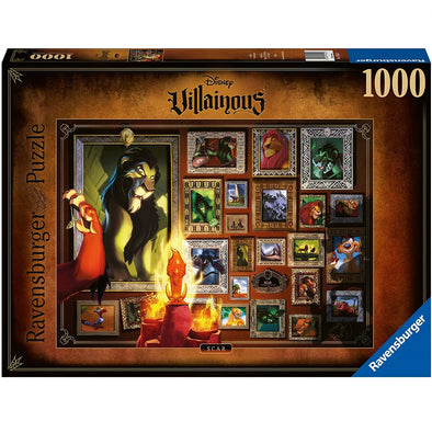 1000 pc Puzzle - Villainous Scar