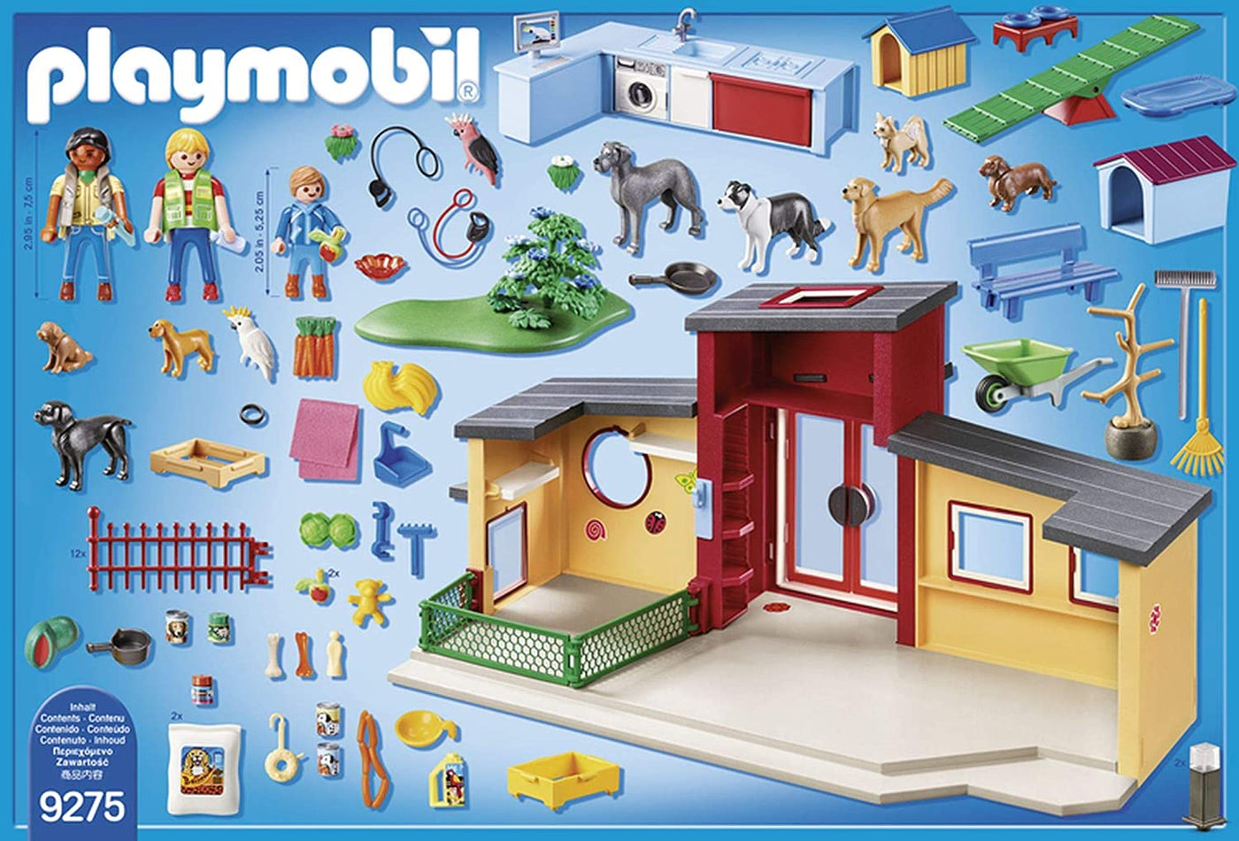 Playmobil 9275 city life tiny paws pet sales hotel