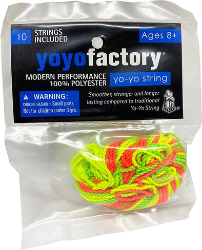YoYo Factory 10pk String Assorted Colours
