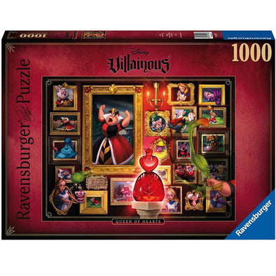 1000 pc Puzzle - Villainous Queen of Hearts