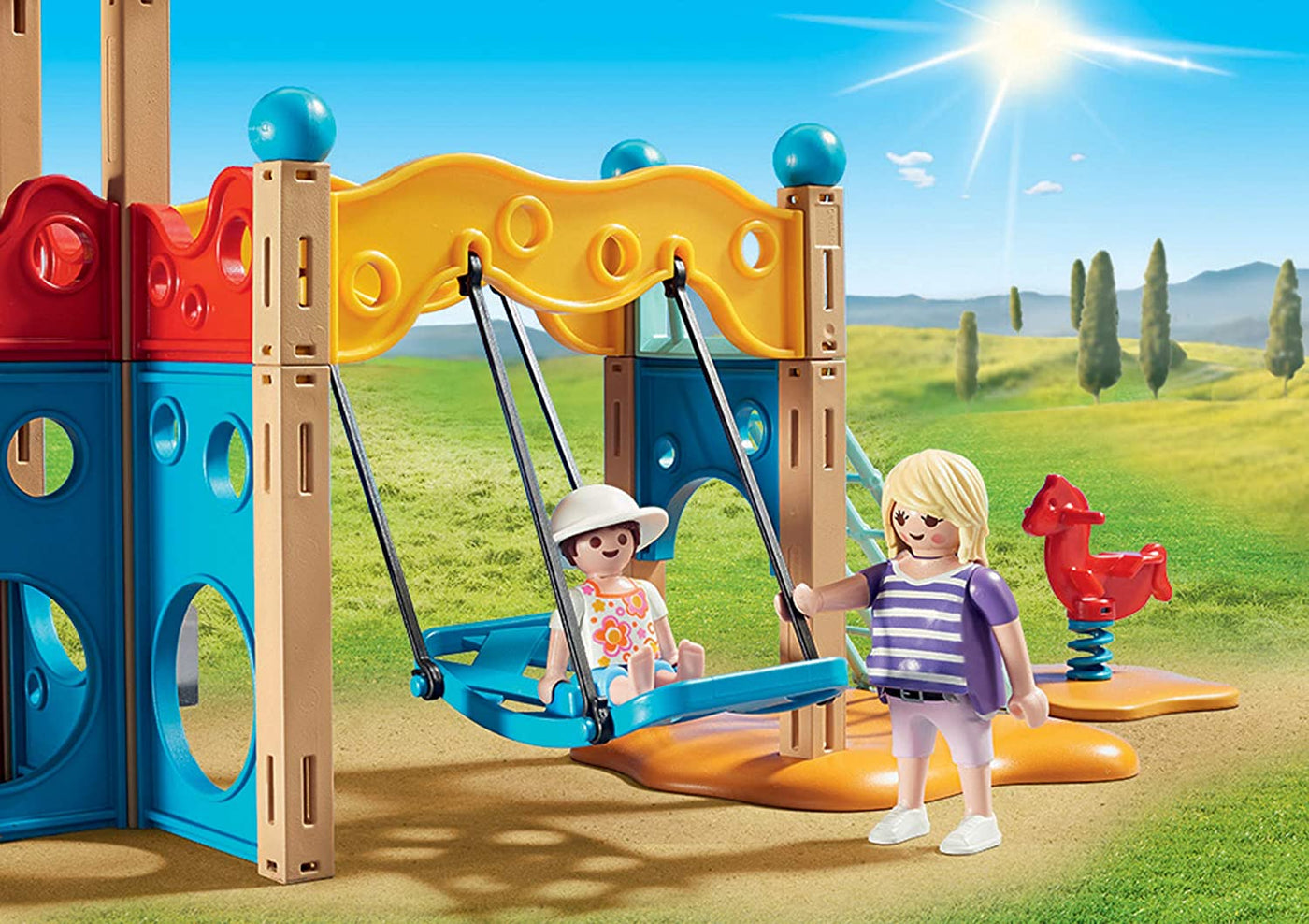 Playmobil park best sale playground