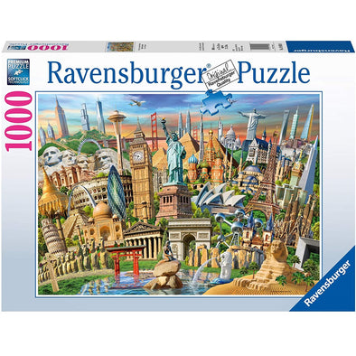 1000 pc Puzzle - World Landmarks