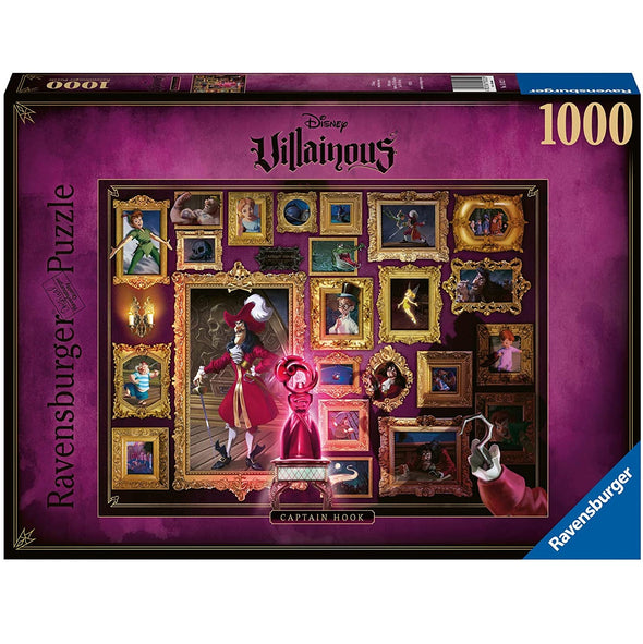 1000 pc Puzzle - Villainous Captain Hook