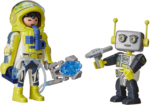 Space - Astronaut and Robot 9492
