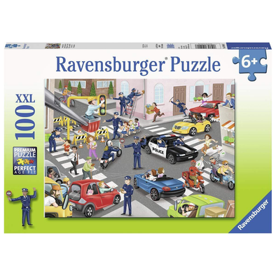 100 pc Puzzle - Police on Patrol