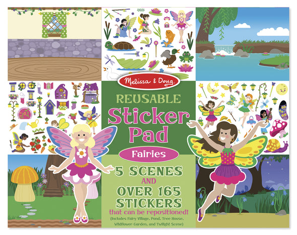 Reusable Sticker Pad - Fairies