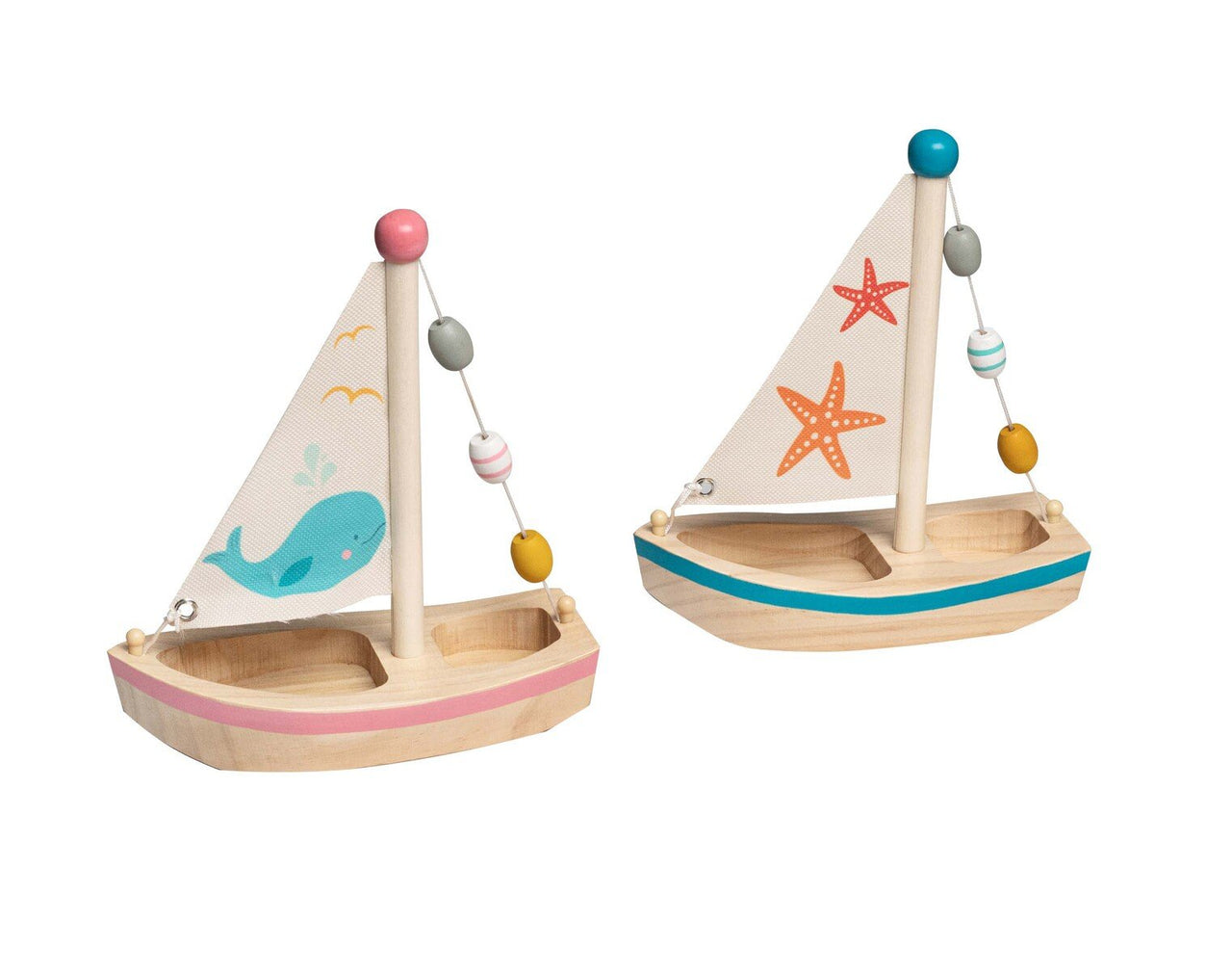 Wooden Toy Sailboat