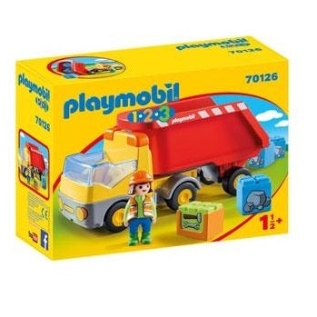 Playmobil 1.2.3 - Dump Truck 70126