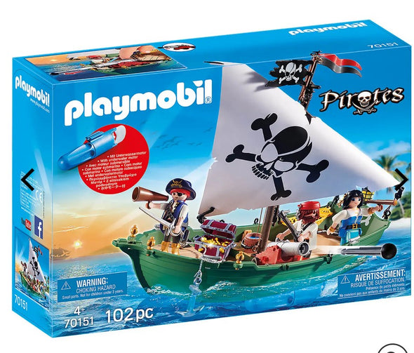 Pirates - Pirate Ship with Underwater Motor 70151