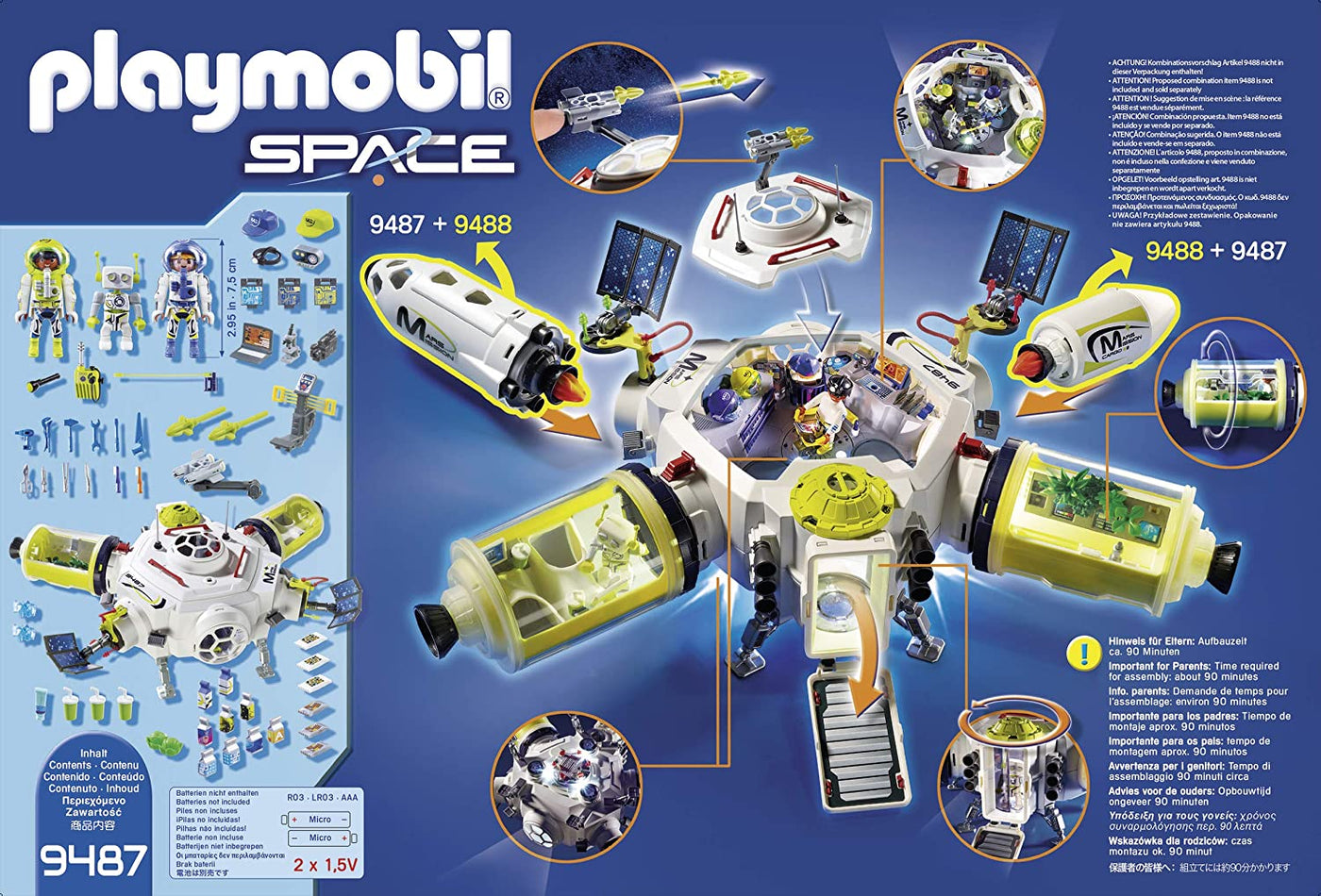 Mars space station top playmobil