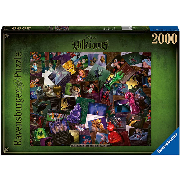 2000 pc Puzzle - Villainous The Worst Comes Prepared