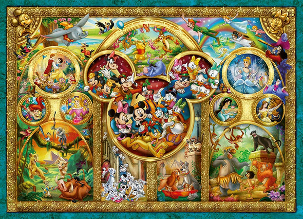 1000 pc Puzzle - Disney Best Themes