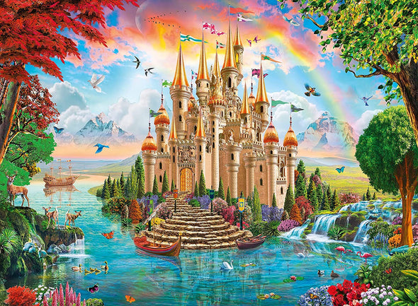 100 pc Puzzle - Rainbow Castle