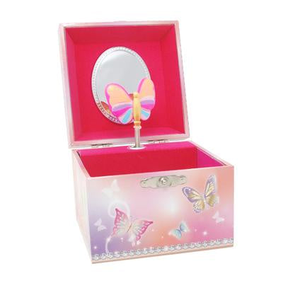 Musical Jewellery Box - Butterfly Skies