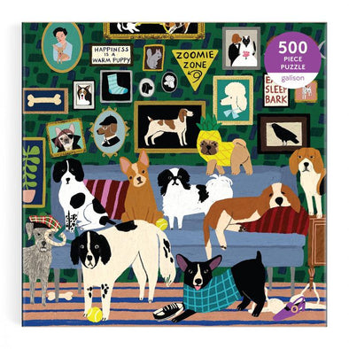 500 pc Puzzle - Lounge Dogs