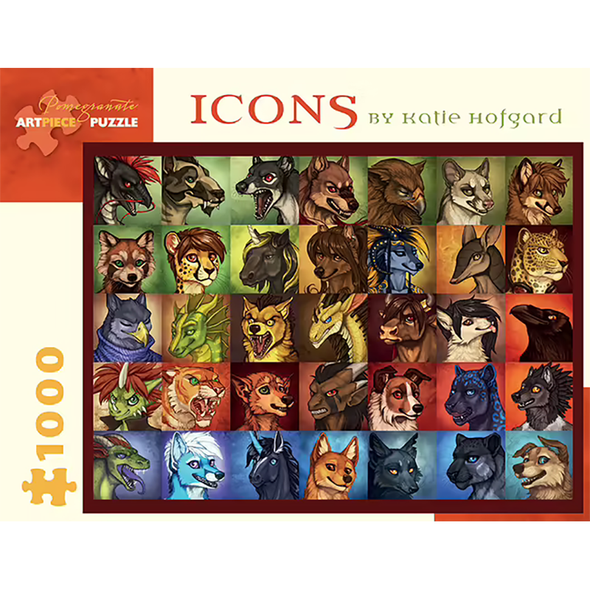 1000 pc Puzzle - Katie Hofgard Icons