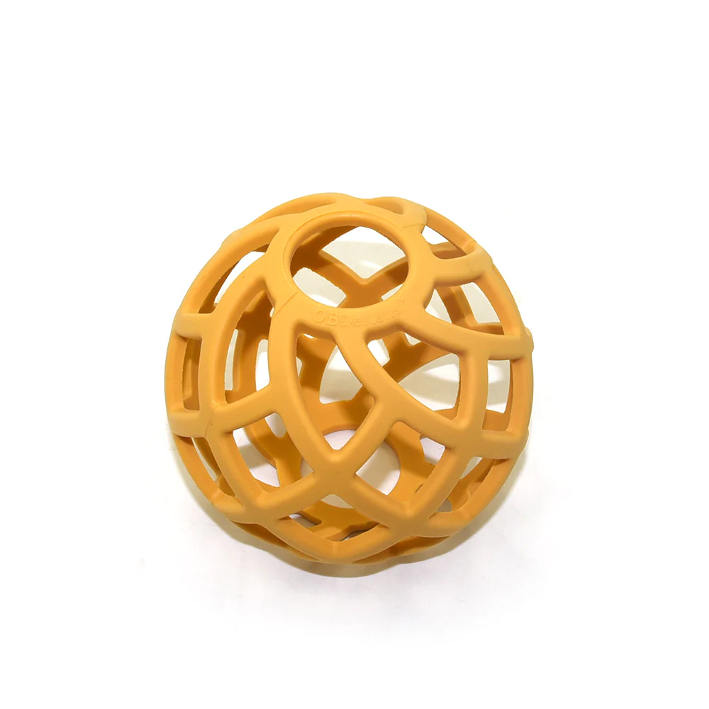 Eco-Friendly Teether Ball - Tumeric