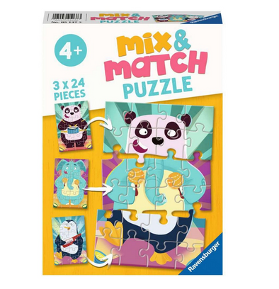 Mix and Match Puzzle - Animal Rock