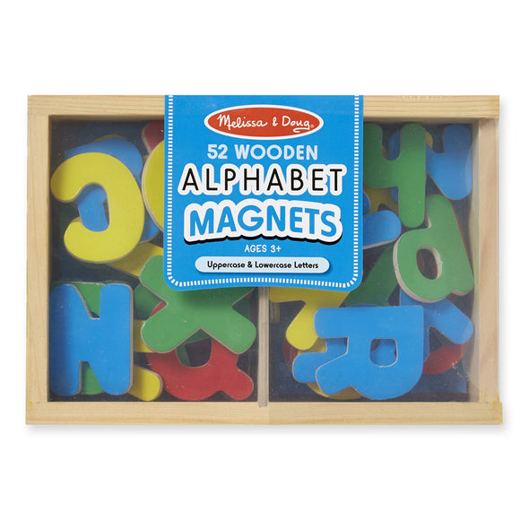 Wooden Alphabet Magnets