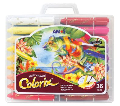 Colorix Silky Crayons - 36 Pack Case