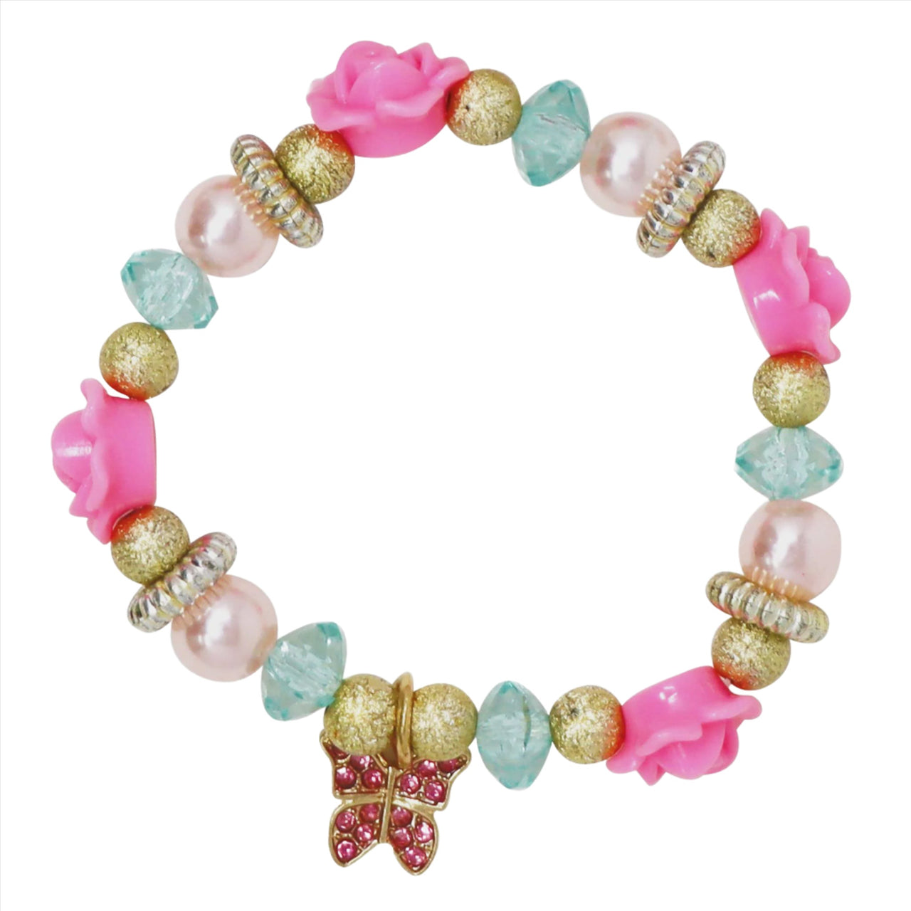 Butterfly Flower Bracelet