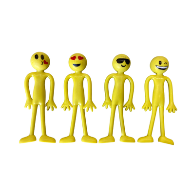 Bendy Emoji Man - assorted