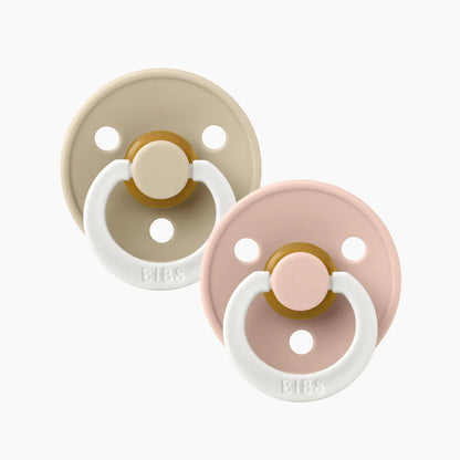 Round Pacifier Dummies - Night Glow - 2pk