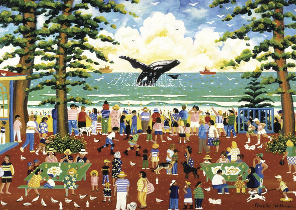 1000 pc Puzzle - Watching the Whales