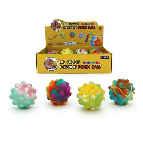 Silicone Fidget Pop Ball