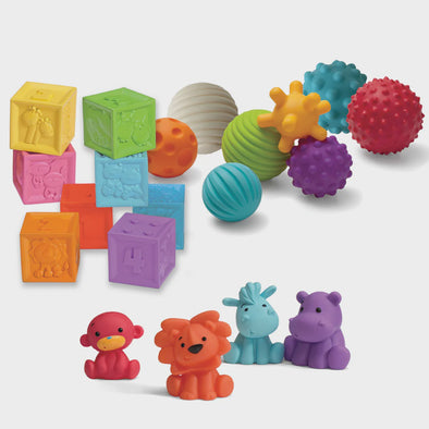 Balls, Blocks and Buddies Activity Toy Set