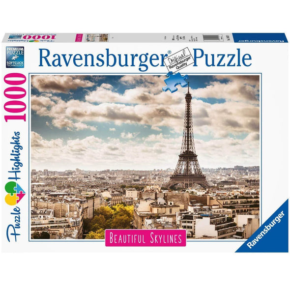 1000 pc Puzzle - Paris (beautiful skylines)