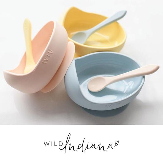 Wild Indiana Bowl and Spoon Set Core Colours