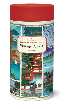 1000 pc Vintage Puzzle - Japanese Woodblock