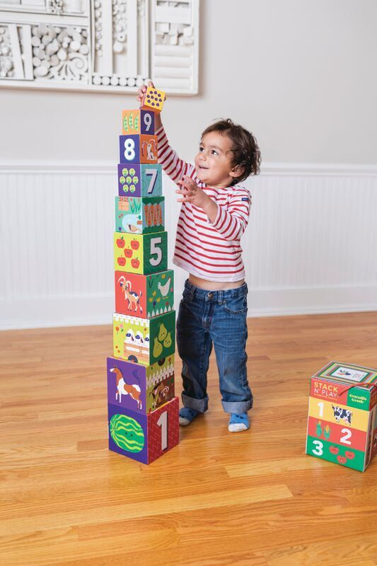 Stacking Blocks- Things That Go 123