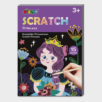 Avenir - Mini Scratch Book - Princess