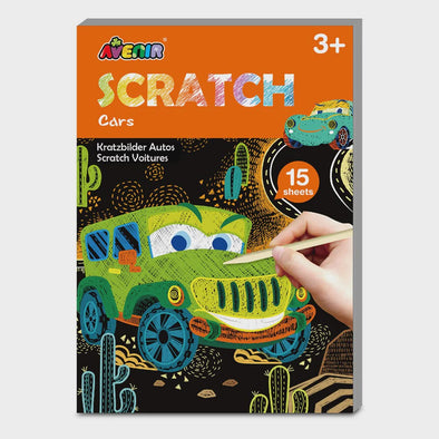 Avenir Mini Scratch Book Cars