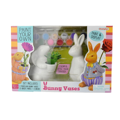 Paint Your Own Bunny Vases